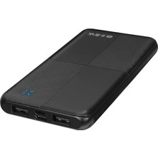 İsingir Shopping S-Link IP-G12N 10.000MAH Microusb + Type-C Siyah Taşınabilir Pil Şarj
