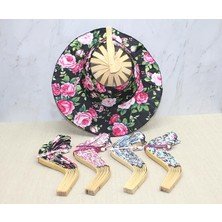 LuxeGem Ahşap Şapkalı Yelpaze ALK3573