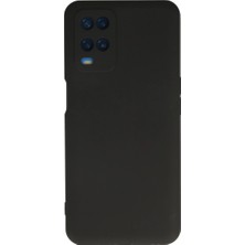 LuxeGem Oppo A54 4g Kılıf Nano Içi Kadife Silikon - Siyah