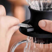 SÜS Cam Kahve Dripper Kahve Damlatıcı Demleme Aleti, 200 ml