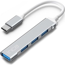 Tuba Toptaş Inca IUSB-04T Type-C 3 x 2.0 USB Çoklayıcı