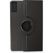 LuxeGem Samsung Galaxy T550 Tab A 9.7 Kılıf 360 Tablet Deri Kılıf - Siyah