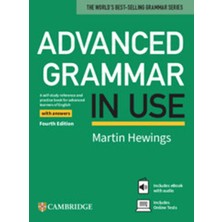 SÜS Advanced Grammar In Use Book With Answers And Ebook And Online Test