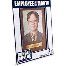 SÜS Silver Buffalo "ayın Ofis Çalışanı 5"" x 7"" Fotoğraf Çerçevesi", Mavi/beyaz