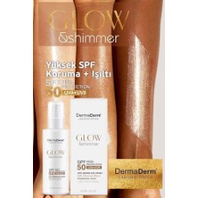 SÜS Napure Dermaderm Glow Simli Güneş Kremi Spf 50