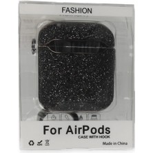 Buğz Airpods 2 (2.nesil) Spell Simli Kılıf - Siyah