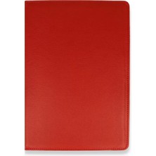 Newface Huawei Matepad 10.4 Kılıf 360 Tablet Deri Kılıf - Kırmızı