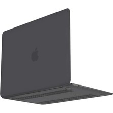 Newface Macbook Pro 13 2021 Macbook Buzlu Kapak - Füme