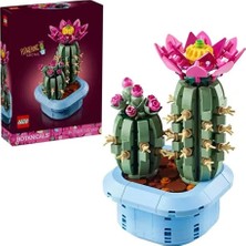 Buğz 11509 LEGO Botanicals Çiçekli Kaktüs 482 Parça +9 Yaş