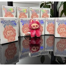 Pelüş Burada Pembe Labubu Peluş Oyuncak