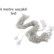 Astraltech Saçaklı 4 Metre Perde LED