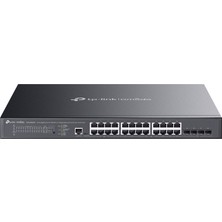 Tuba Toptaş Tp-Lınk Omada TL-SG3428XMPP 24 Port Gıgabıt 4X10GE Sfp+ L2 Yönetilebilir Poe Swıtch