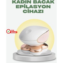 Astraltech Vücut Tüy Temizleme Cihazı Ağrısız Tıraş Dört Kesici Başlık