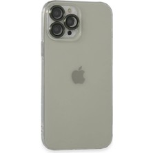 LuxeGem Iphone 13 Pro Max Kılıf Luko Lens Silikon - Yeşil