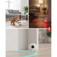 Astraltech Evcil Hayvan ve Bebek Takip Kamerası Otomatik Şarj ve Muhafız Modu