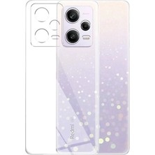 LuxeGem Xiaomi Redmi Note 12 5g Kılıf Lüx Şeffaf Silikon