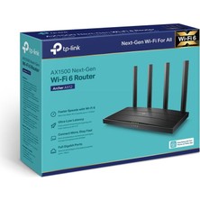 Tuba Toptaş Tp-Lınk Archer AX12 AX1500 1200MBPS Dual Band Gıgabıt Wı-Fı 6 Router