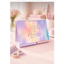 Lizy Masaüstü Planlayıcı & Takvim (Tarihsiz) - 4 Farklı Kapak Tasarımı