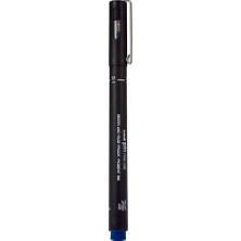 Uni-Ball Pin-0.1 Fine Line Akrilik Uçlu Çizim Kalemi Mavi Pin01-200 (12 Li Paket)
