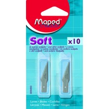 Maped Soft Kesici Kretuar Bıçağı Yedek Bıçağı 10 Lu 3154140094935