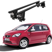 Today Auto Royal Seat Mii (2012-2021) Uyumlu Siyah Kilitli Ara Atkı Port Bagaj Tavan Barı