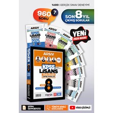 Marka Yayınları KPSS Lisans Son 8 Yıl Tıpkı Basım Çıkmış Sorular | Üniversite Hazırlık | Video Çözümlü Arşiv Serisi