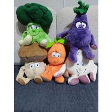 Universal 1.sınıf Kaliteli Eğitici Sebzeler Peluş Oyuncak Set