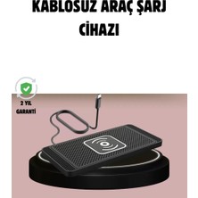 Pileli Store Manyetik Kablosuz Araç Şarj Cihazı – Hızlı Şarj, Kaymaz Taban, Güvenli Kullanım