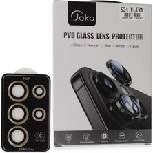 Uravas Store Galaxy S24 Pvd Metal Kamera Lens - Gold