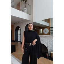 Özge Özgenç Balıkçı Yaka Tek Kol Bluz