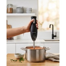 Fta Ticaret Paslanmaz Çelik Blender Ayağına Sahip Ergonomik El Blenderı