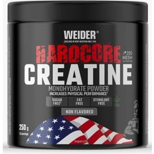 Weider Hardcore Creatine Monohydrate Powder  250G - 73 Servis