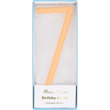 Meri Meri - İnce Rakam Mum - 7