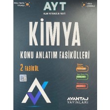 Avantaj Yayınları Ayt Kimya Konu Anlatım Fasikülleri (2 Fasikül)