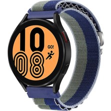 Senka Watch 22MM KR410 Kumaş Kordon - Lacivert-Yeşil