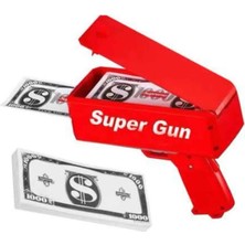 isiltikidsmoda Çocuklara Özel Eğlenceli Para Saçma Makinası Parti Oyuncağı Kırmızı - Lisinya