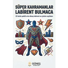 Güneş Kitabevleri Süper Kahramanlar Labirent Bulmaca