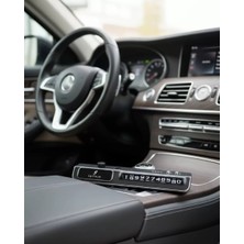 Fta Ticaret LED Ekranlı Nemlendirici Araç Park Iletişim Numarası Gösterici