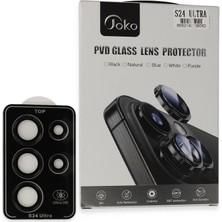 Eco Port Joko Samsung Galaxy S24 Ultra Pvd Metal Kamera Lens - Siyah