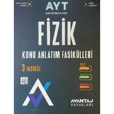 Avantaj Yayınları Ayt Fizik Konu Anlatım Fasikülleri (3 Fasikül)
