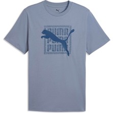 Puma Graphic Erkek Gri Tişört