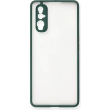 Eco Port Oppo Find X2 Kılıf Montreal Silikon Kapak - Yeşil