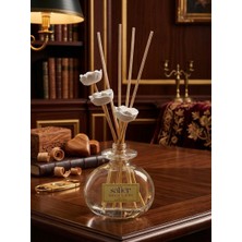 Safier Sandal Ağacı Seramik Taş Çiçekli Çubuklu Oda Kokusu Sandal Esintisi 80 ml