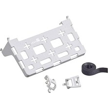 SHC4200 49605-AUB Plastik Evrensel Raf Braketi, Yapılandırılmış Medya Merkezi, Beyaz