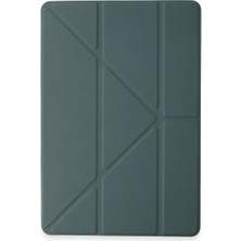 Senka Pad 6 Kılıf Kalemlikli Mars Tablet Kılıfı - Koyu Yeşil
