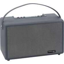 Senka F32 2X50W Sürücülü 2 Adet Mikrofonlu Bt 5.2 Kablosuz Hoparlör - Siyah