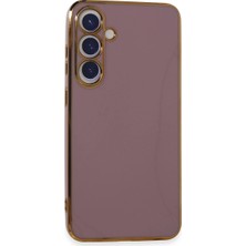 Eco Port Samsung Galaxy S24 Kılıf Volet Silikon - Mor