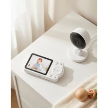 Poebgo Family's Gece Görüşlü Kablosuz Bebek Monitörü Ağlama ve Hareket Algılama