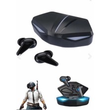 Bukrem Store Enstore K55 Işıklı Bluetooth 5.3 Kulak Içi Kulaklık Siyah