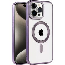 Senka Newface Iphone 14 Pro Kılıf Kronos Magsafe Kapak - Derin Mor